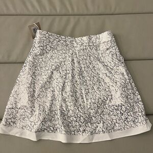 Peter Millar sally martinis trim 16” athletic golf/tennis skirt/skort xs NWT